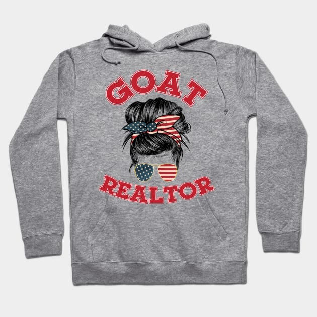 Greatest of All Time Realtor Hoodie by xena